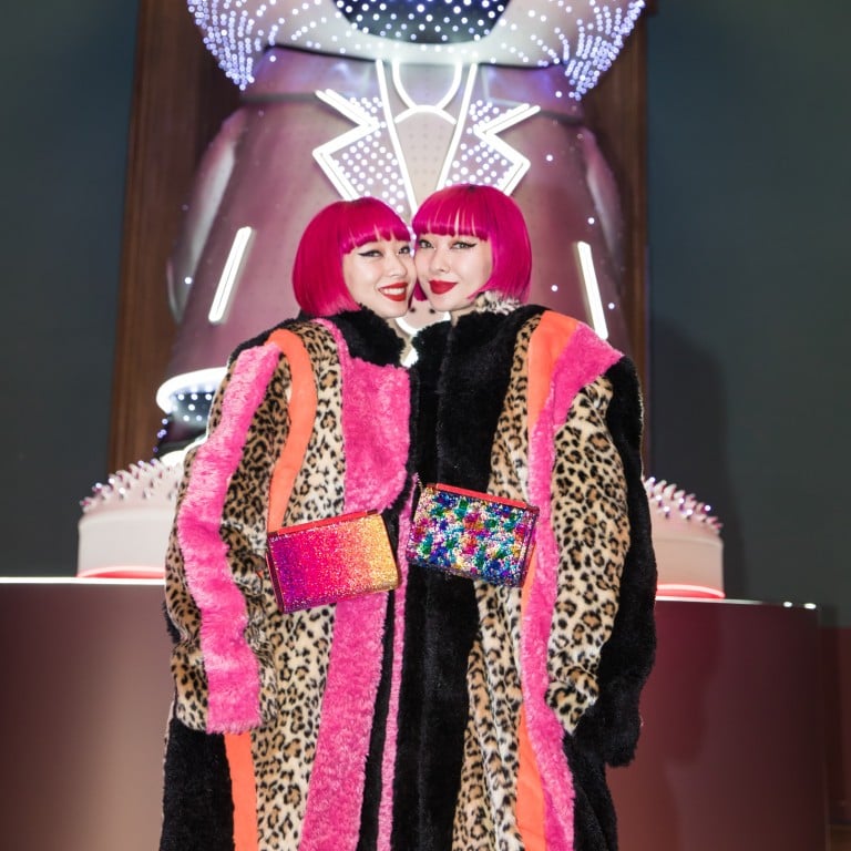 Musical duo Amiaya attended the Christian Louboutin women’s AW20 preview. Photos: Tianyi Liu