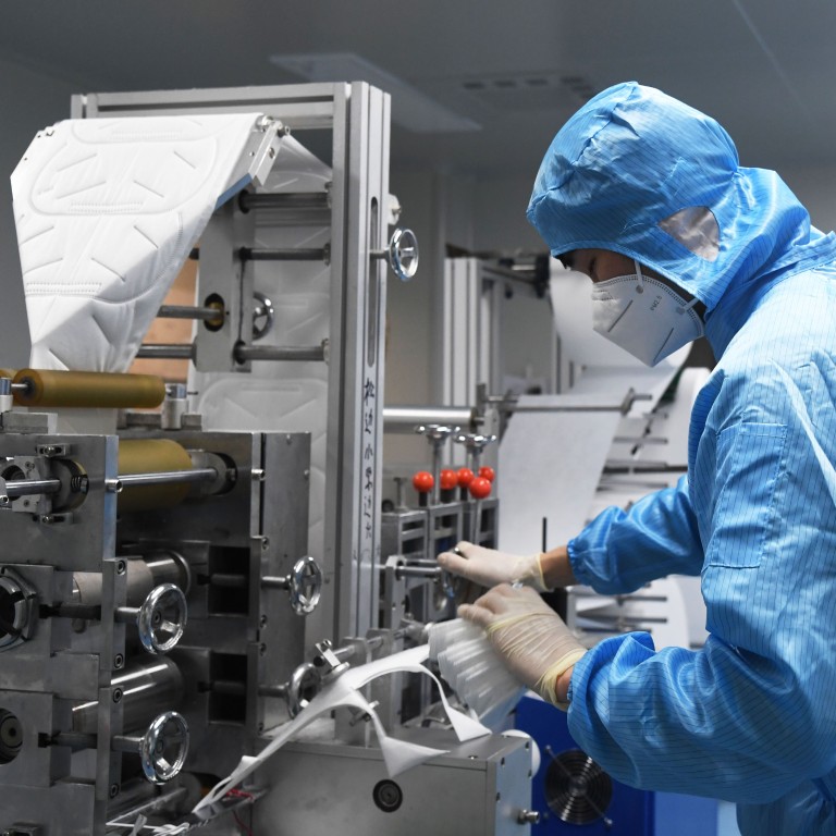 Download Free Netherlands Recalls 600 000 Face Masks From China Due To Low Quality South China Morning Post PSD Mockup Template