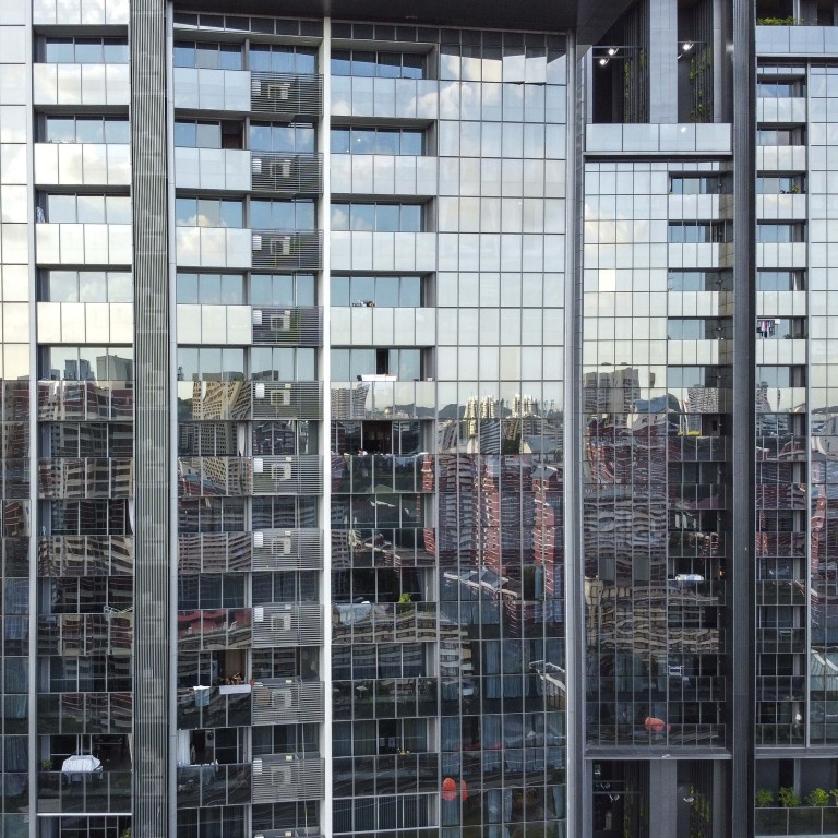 Private residential buildings in Singapore, where the property market remains buoyant despite the global pandemic. Photo: Roy Issa