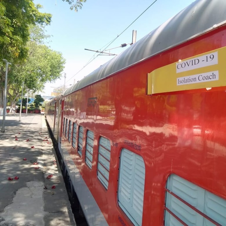 Indian Railways Offers Coronavirus Lifeline Delivering Food Turning Carriages Into Hospital Wards And Building A Prototype Ventilator South China Morning Post