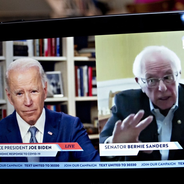 Bernie Sanders Endorses Joe Biden In Move To Unite Democrats And Defeat Dangerous Trump South China Morning Post
