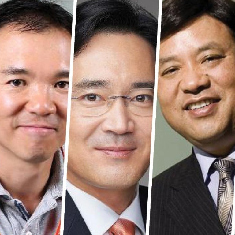 South Korea’s richest men include five billionaires whose net worth ranges from US$16.4 billion to US$3.1 billion. Photos: Handouts/Bloomberg via Getty Images/Hyundai Motor Group