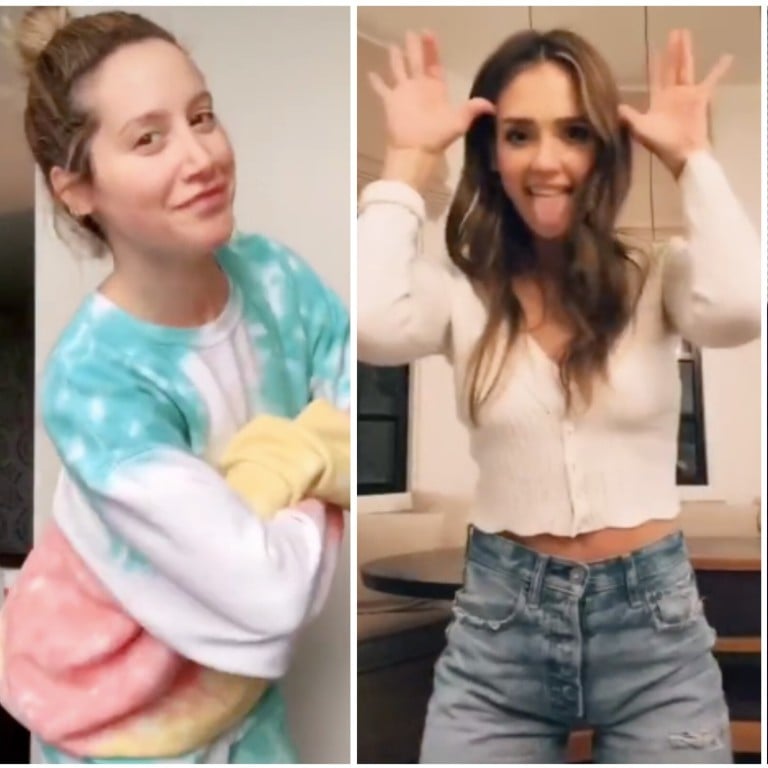 While in lockdown, celebrities and influencers are showing their fun sides using the viral streaming platform TikTok. Photos: TikTok