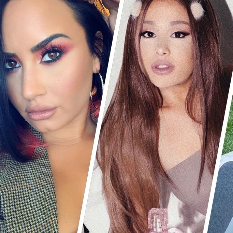Demi Lovato, Ariana Grande and Kylie Jenner have all found new love interests in the time of Covid-19. Photo: Instagram