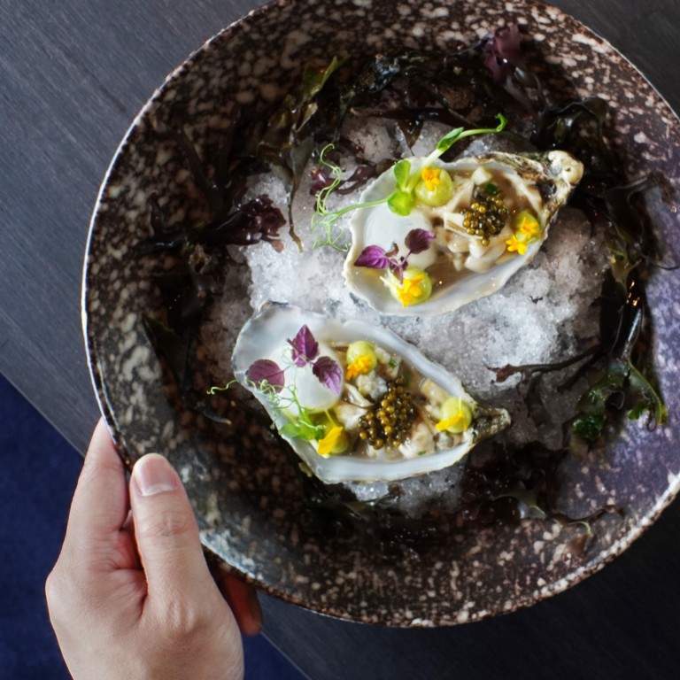 West Kowloon Cultural District eatery Pano is now open for business – and serving this tempting-looking oyster tartar. Photo: Pano