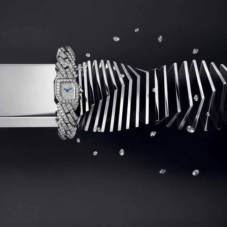 Maillon de Cartier evokes the aesthetics of the art deco era. Photo: Cartier