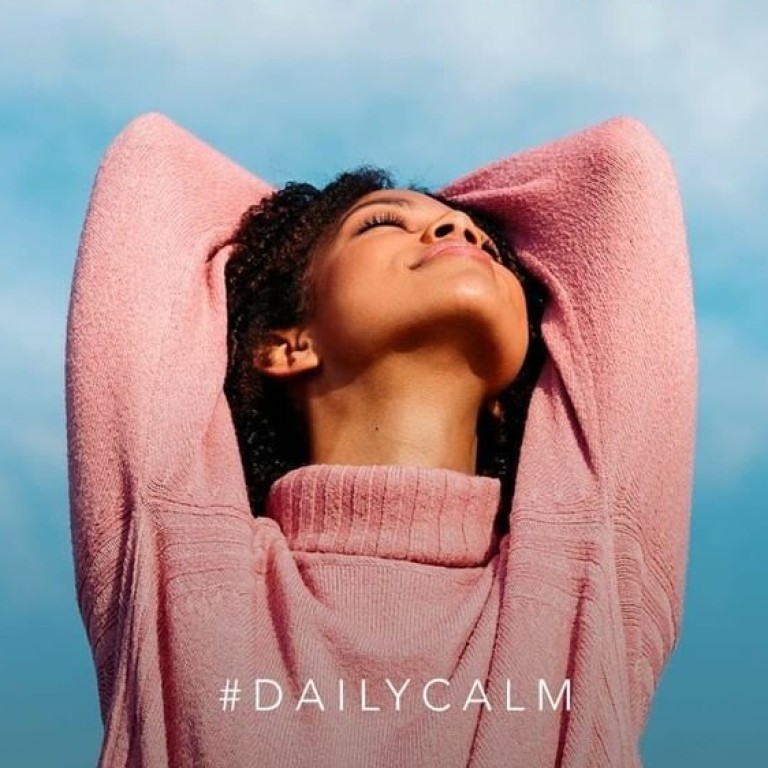 Calm is one of five apps we’ve picked out that will help you feel more content amid all the negative news and. Photo: @calm/Instagram