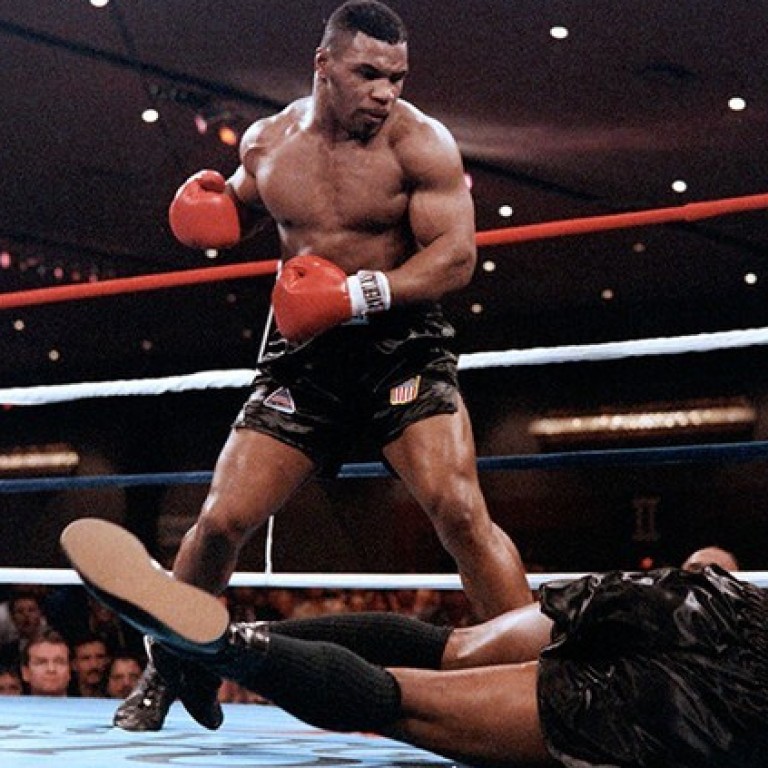 mike tyson knocked out