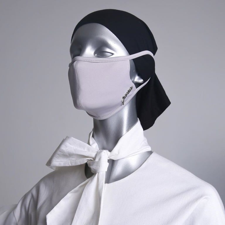 Along with Jovian Mandagie’s hijabi mask, Asian fashion designers are creating protective gear to help frontliners during the coronavirus crisis. Photo: @jmandagie/Instagram