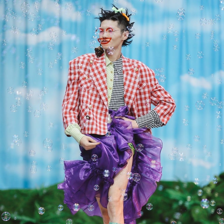 Designer Moto Guo ventures onto the wilder, gender-fluid side of the fashion spectrum, with designs for those who do not shy away from staying true to themselves. Photo: Motoguo