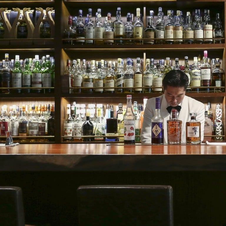 Mizunara: The Library in Wan Chai – home to hundreds of different whiskies and quality cocktails. Photo: Jonathan Wong