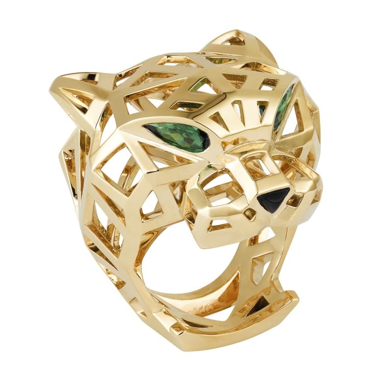 The Panthère has prowled through Cartier’s collections since 1914, and has since come alive through precious stones, roared on rings and been seemingly ready to pounce from wrists and lapels. Photo: Cartier