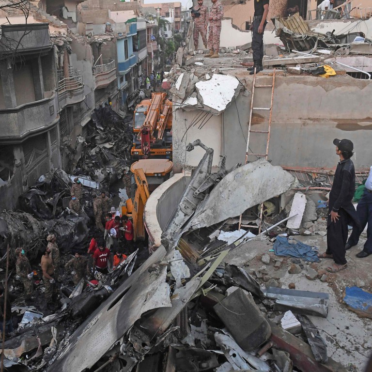 Pakistan says 97 killed and two survived Karachi plane crash ...