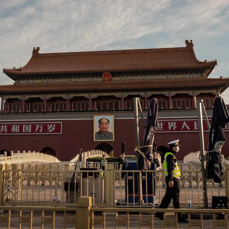 Beijing unveiled a resolution on a national security law for Hong Kong at the opening of its annual legislative sessions on Friday. Photo: AFP