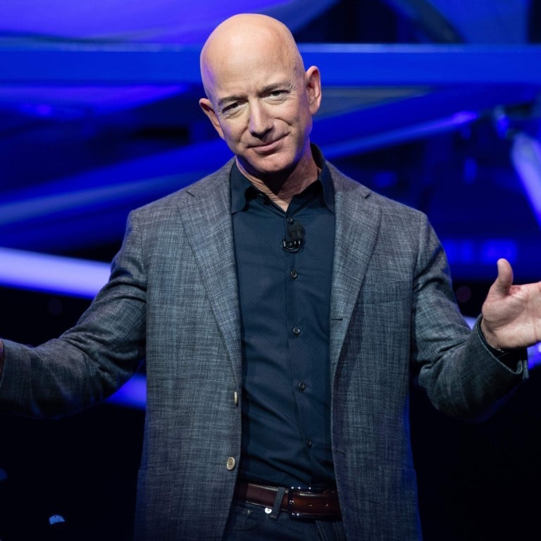 Amazon CEO Jeff Bezos is the leading contender to become the world’s first trillionaire, as early as 2026. Photo: AFP