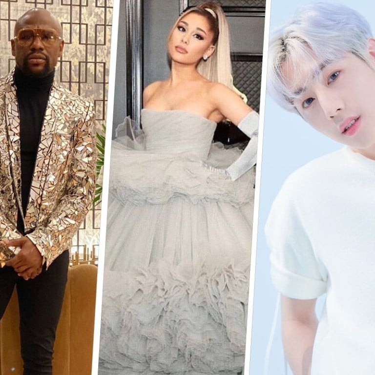 Floyd Mayweather, Kim Kardashian, Ariana Grande, Drake and Ryan Reynolds are among the celebrities to have spoken out and donated to charities following George Floyd’s killing. Photos: Instagram