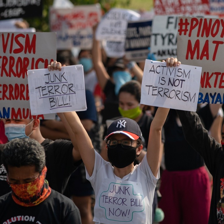 New Philippine security law could be used to label human rights groups