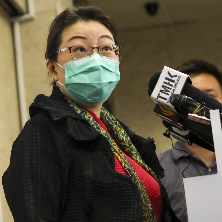 Secretary for Justice Teresa Cheng says rational and objective discussions will be permitted under the new security law. Photo: Xiaomei Chen