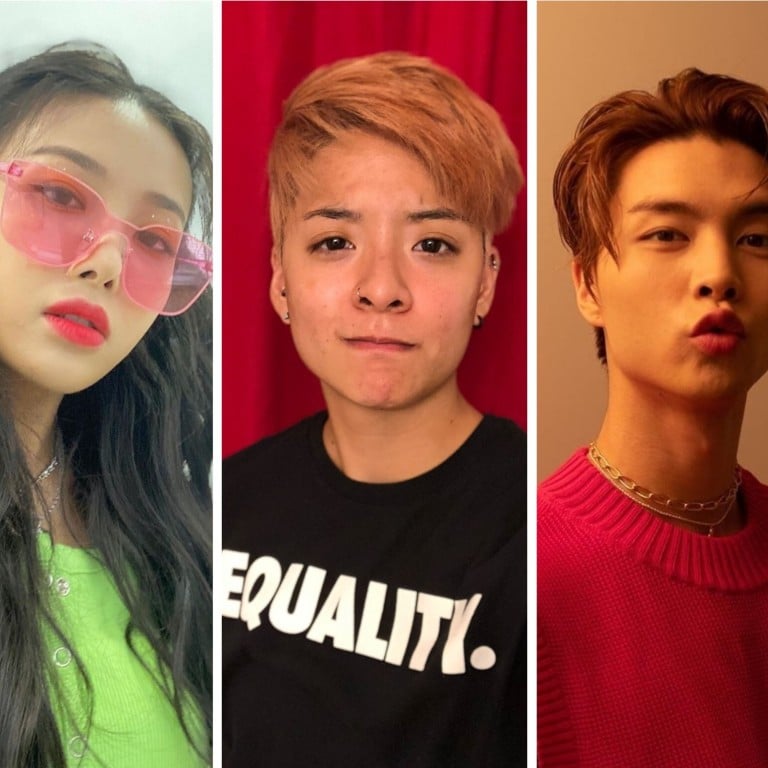 Yubin, Amber, Johnny and Eric Nam are among the K-pop stars throwing their support behind the Black Lives Matter movement. Photos: Instagram