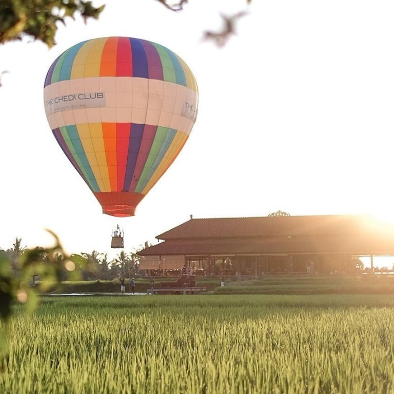What’s it like to ride a hot air balloon in Bali? Photo: Luxurylaunches