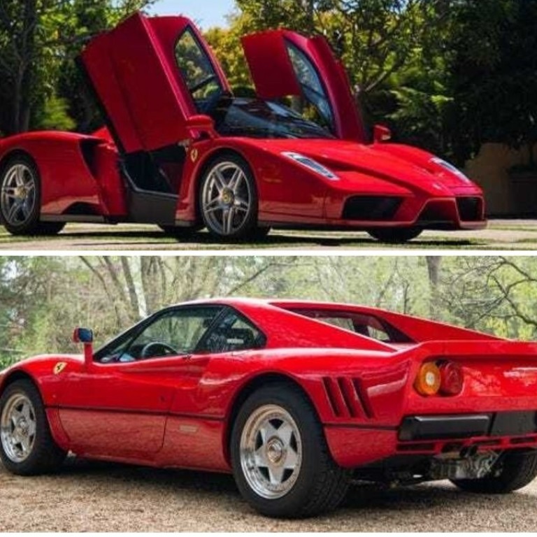The 2003 Ferrari Enzo & 1985 Ferrari 288 GTO both sold for well over US$2 million. Photo: RM Sotheby's