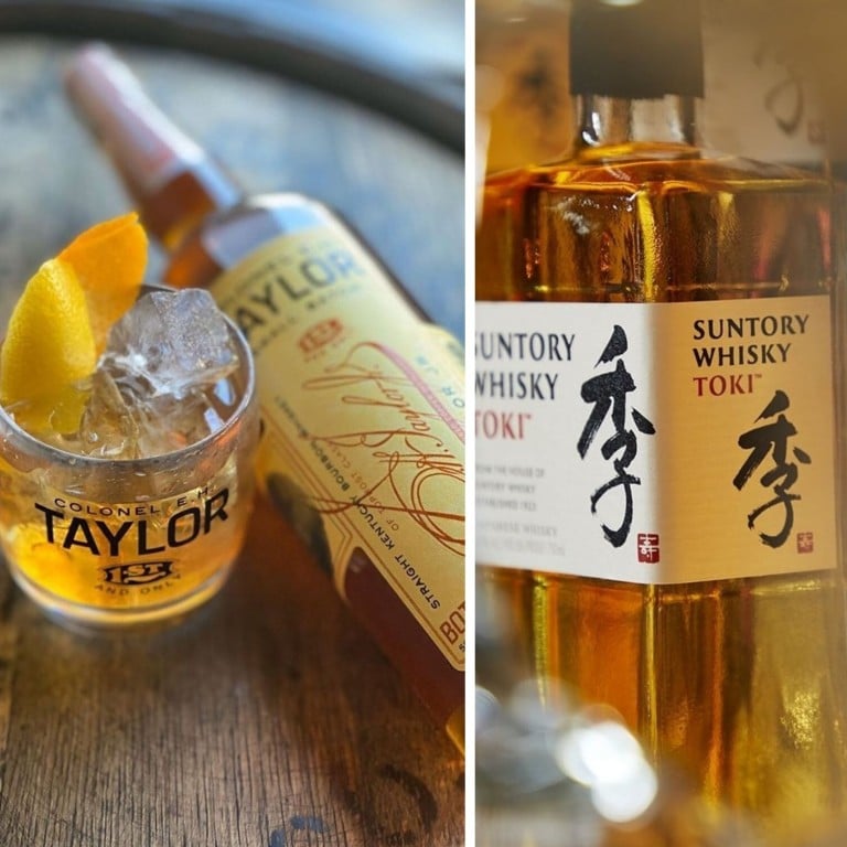 Top drops from Taylor Whiskey, Suntory Toki and Westland Whiskey. Photo: Instagram