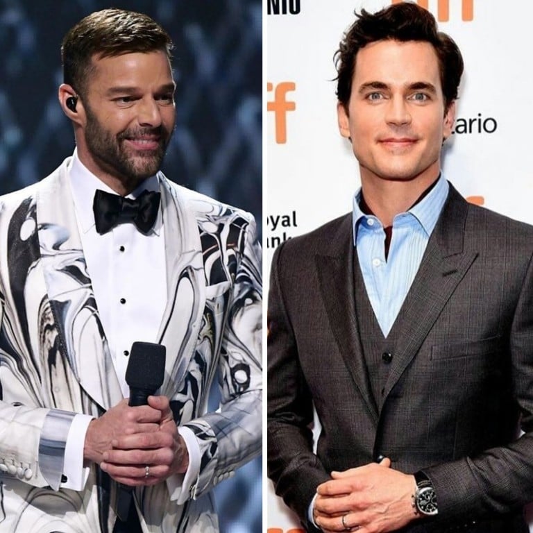 Influential gay dads Ricky Martin, Matt Bomer and Neil Patrick Harris. Photos: Instagram/Reuters