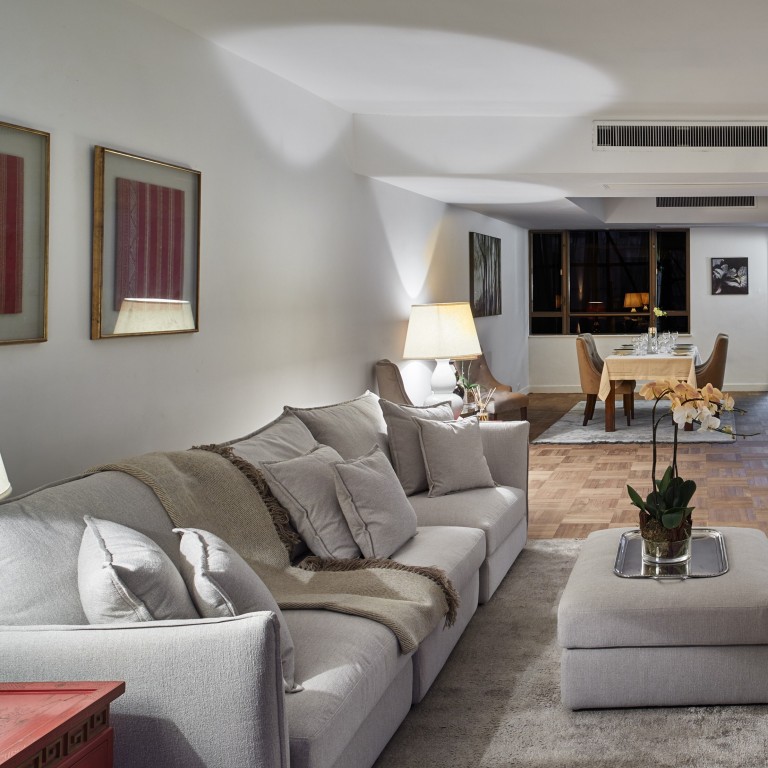 The after photo of a Mid-Levels flat which found a buyer soon after staging. Photos: The Home Stylist