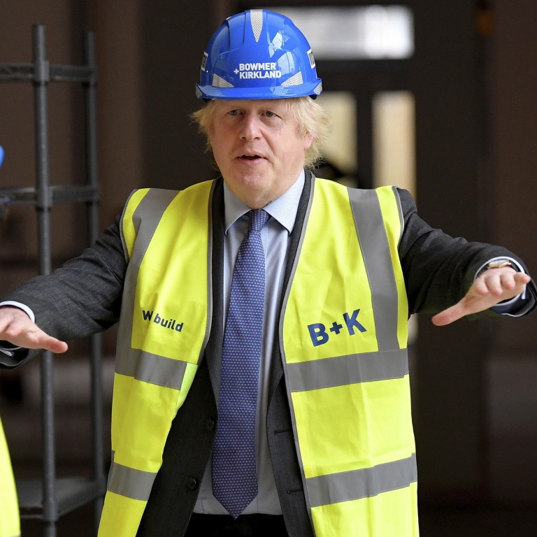 British Pm Boris Johnson Promises Massive Investment To Propel Coronavirus Recovery South China Morning Post