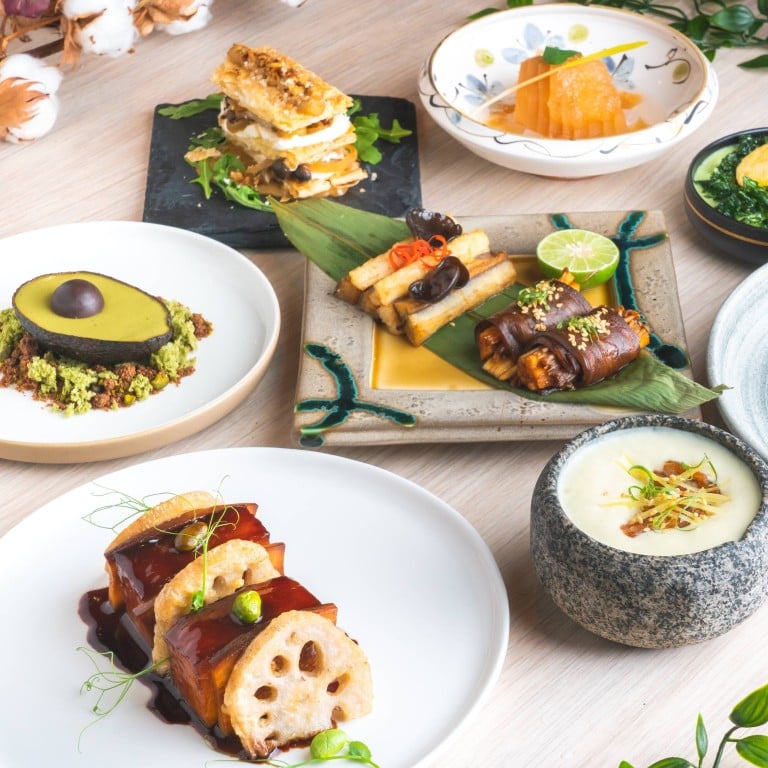 How does this selection of Chinese vegetarian dishes at Miss Lee in Central, Hong Kong, compare to the ‘real’ thing? Photo: Miss Lee