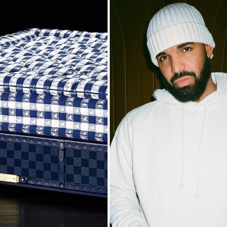 The Hästens Grand Vividus bed – which comes with three different mattress tensions – weighs a staggering 530kg. Drake bought one, naturally. Photo: Hästens/Instagram