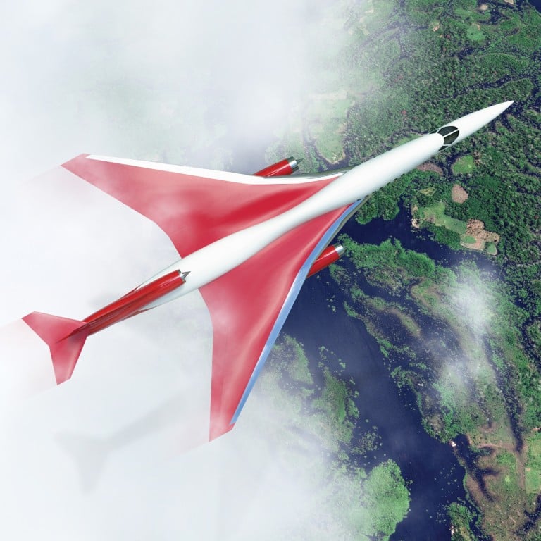 Time is money – and supersonic flight could save hours, such as the Aerion AS2 supersonic business jet. Photo: Aerion