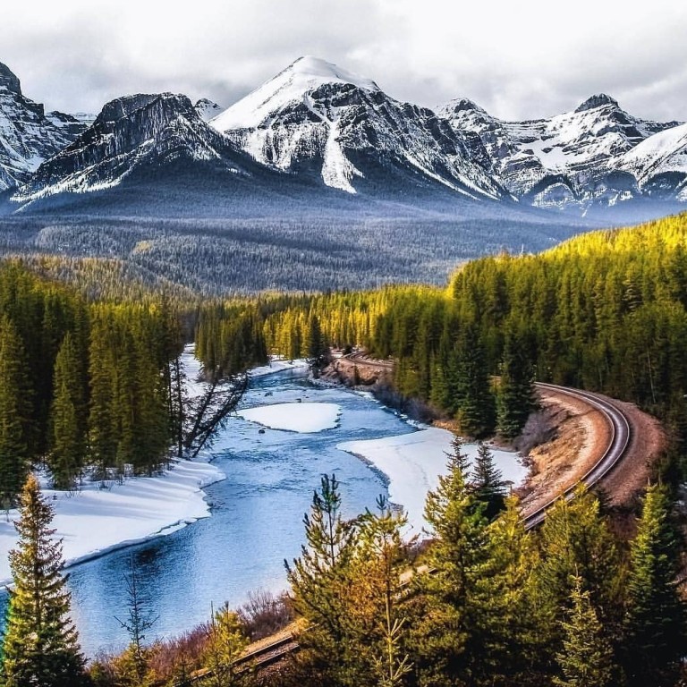 Banff National Park is Canada’s oldest national park. Photo: @visit.banff