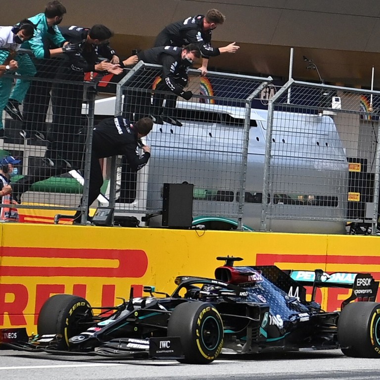 Fantastic Job As World Champion Hamilton Leads Mercedes 1 2 At Styrian Grand Prix South China Morning Post