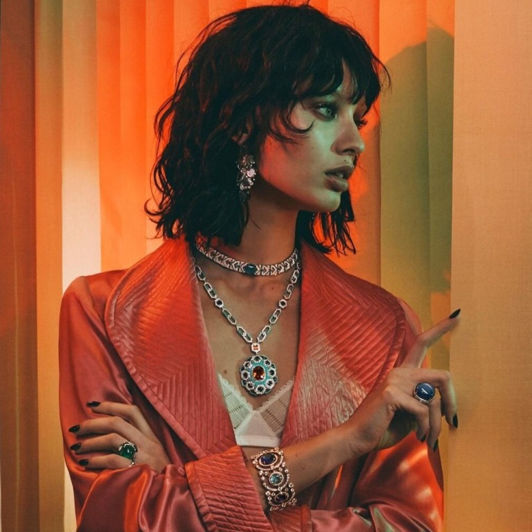 Bulgari Cinemagia High Jewellery necklace and four more vibrant pieces. Photo: @bulgari/Instagram