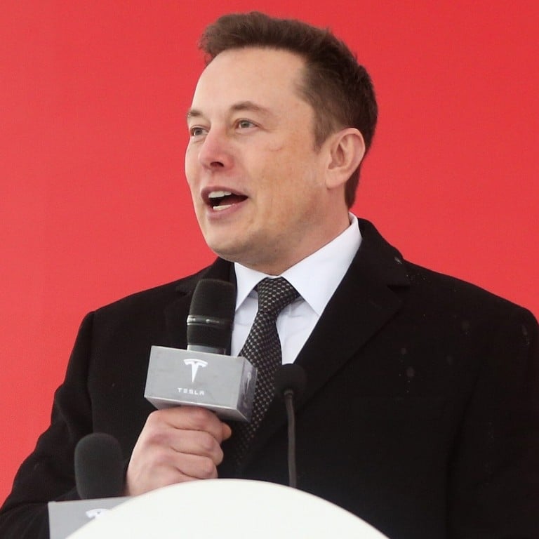 Tesla’s cheeky shorts would mean nothing without the backstory – but CEO Elon Musk is a master of brand building. Photo: Tesla/Xinhua