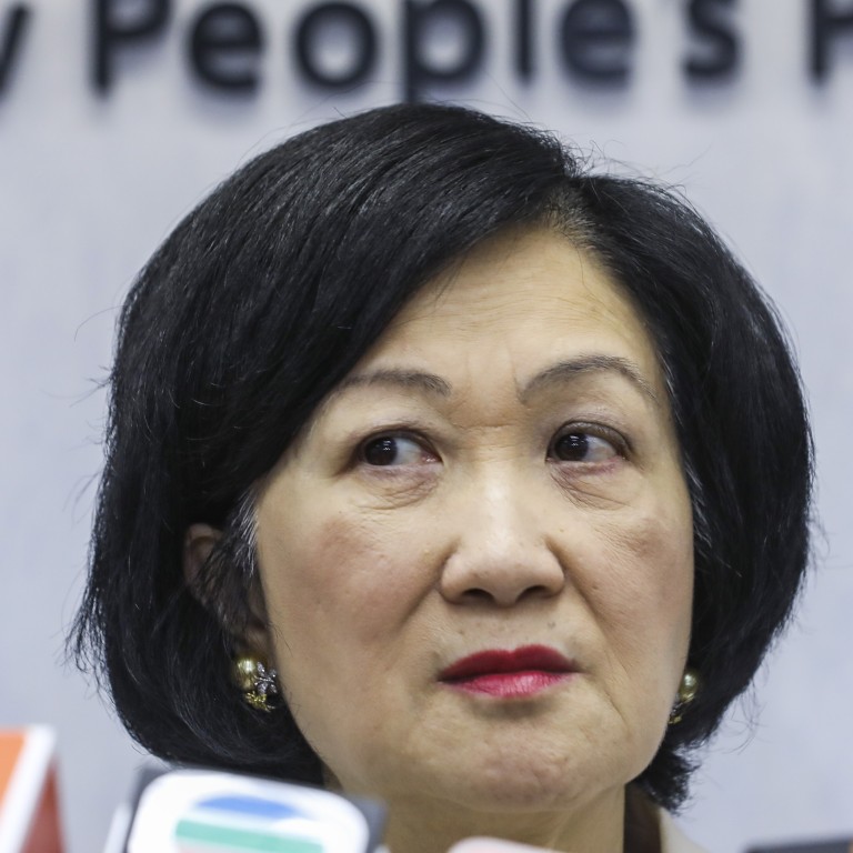 Hong Kong Elections Pro Establishment Lawmaker Regina Ip Announces Bid To Run In Legco Polls And Vows To Push For Economic Public Policy Reforms South China Morning Post