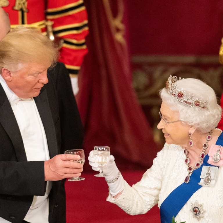 State occasions allow Queen Elizabeth to dust off pieces from the royal jewellery collection – and some observers say are chosen for symbolic reasons. Photo: Reuters