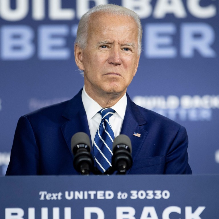 Joe Biden Calls Trump First Racist To Be Elected Us President South China Morning Post