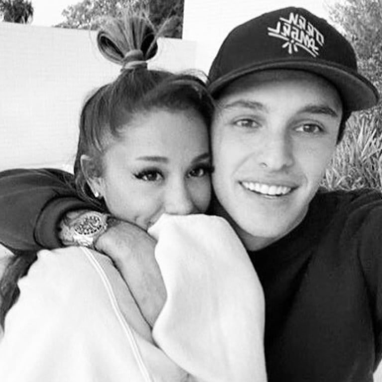 Ariana Grande shocked the world by announcing her relationship to the non-celebrity Dalton Gomez. Photo: @daltongomezfanclub/Instagram