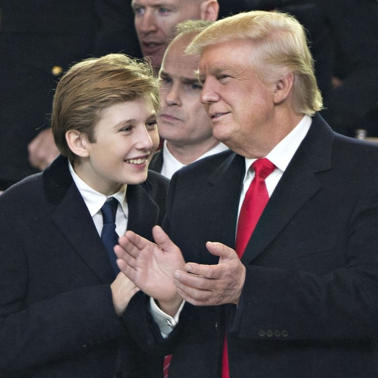 Is Barron Trump The President S Mini Me 5 Ways Donald And Melania Trump S Only Son Is Unlike Any White House Resident Before South China Morning Post