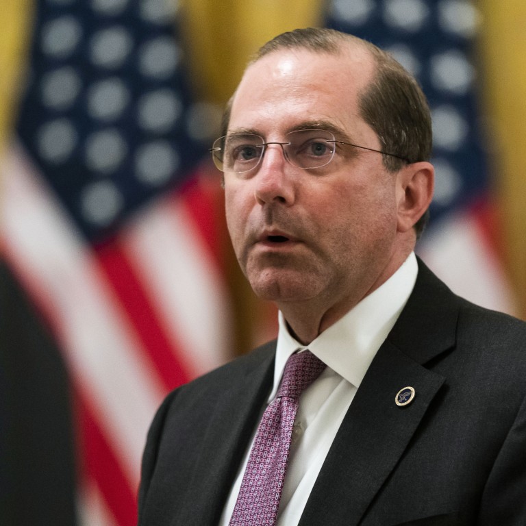 Coronavirus Us Health Minister Must Wear Mask For Historic Taiwan Visit South China Morning Post Coronavirus Us Health Minister Must Wear Mask For Historic Taiwan Visit South China Morning Post