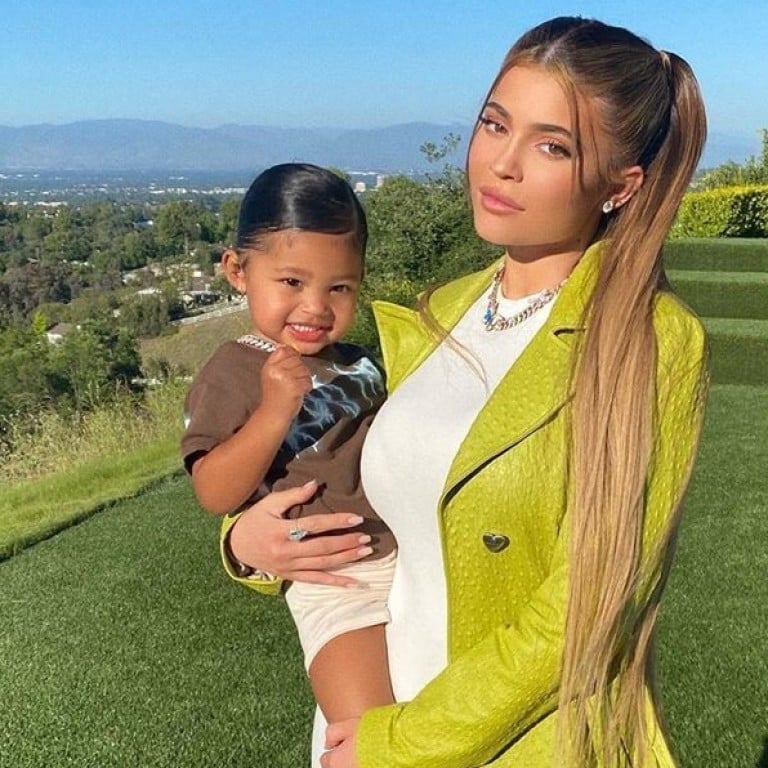 Kylie Jenner and her daughter Stormi Webster – who at two years old has a lavish jewellery collection including a US$1 million diamond ring. Photo: @kyliejenner/Instagram
