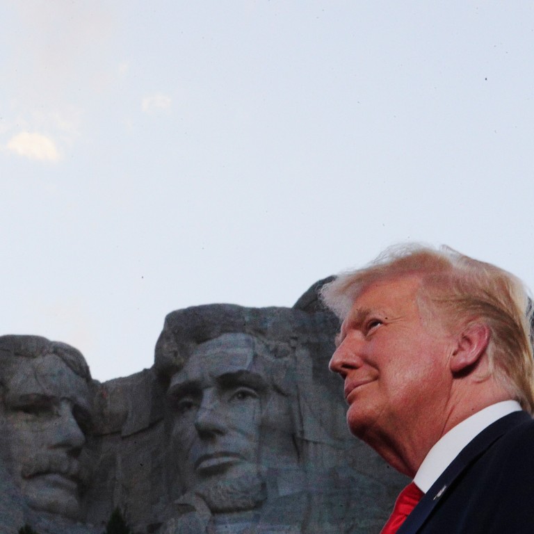 Trump’s face on Mount Rushmore? Sounds like a good idea, he says ...