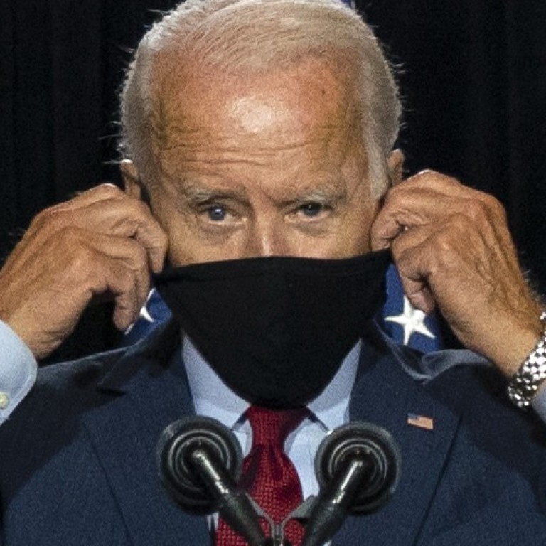 Joe Biden Calls For Us Wide Mask Mandate Saying He Hopes Trump Has Learned His Lesson On Face Coverings South China Morning Post