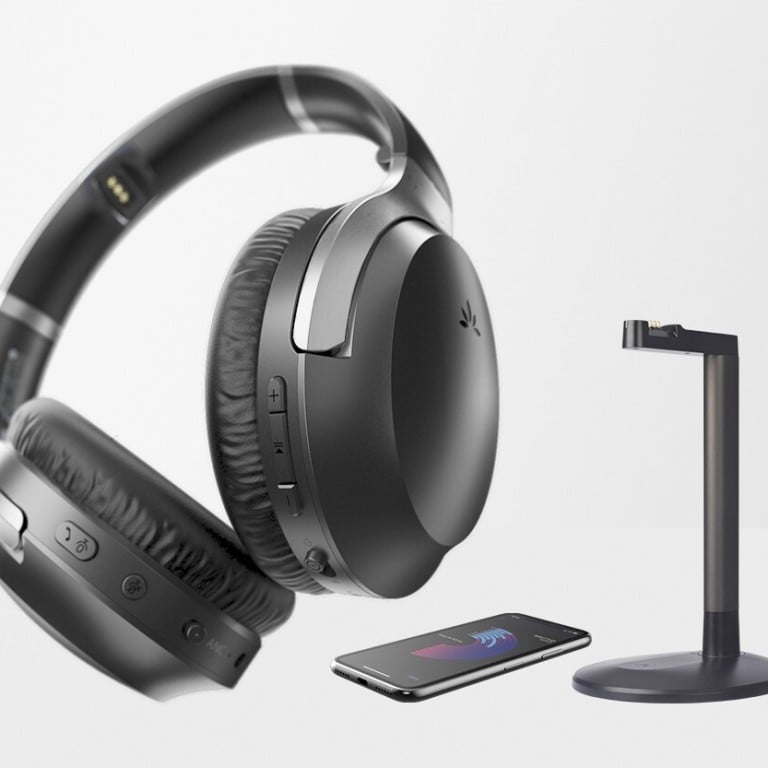 Aria Me noise cancelling headphones give you a hearing test then