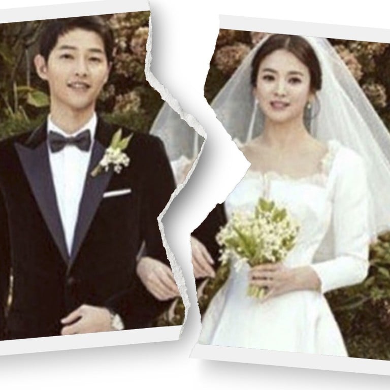 Together no more: Korean stars Song Joong-ki and Song Hye-kyo. Original photo: @ilysongsongcouple/Instagram