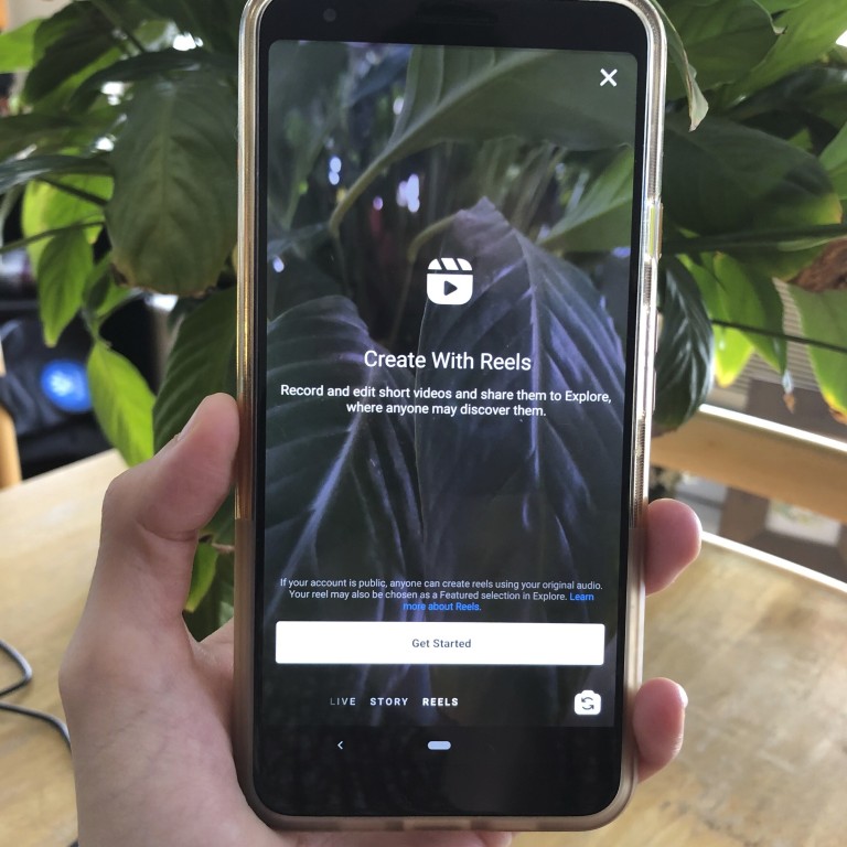 Instagram Reels launched in August and is the platform’s answer to the hit short video app TikTok – but will it last? Photo: AP