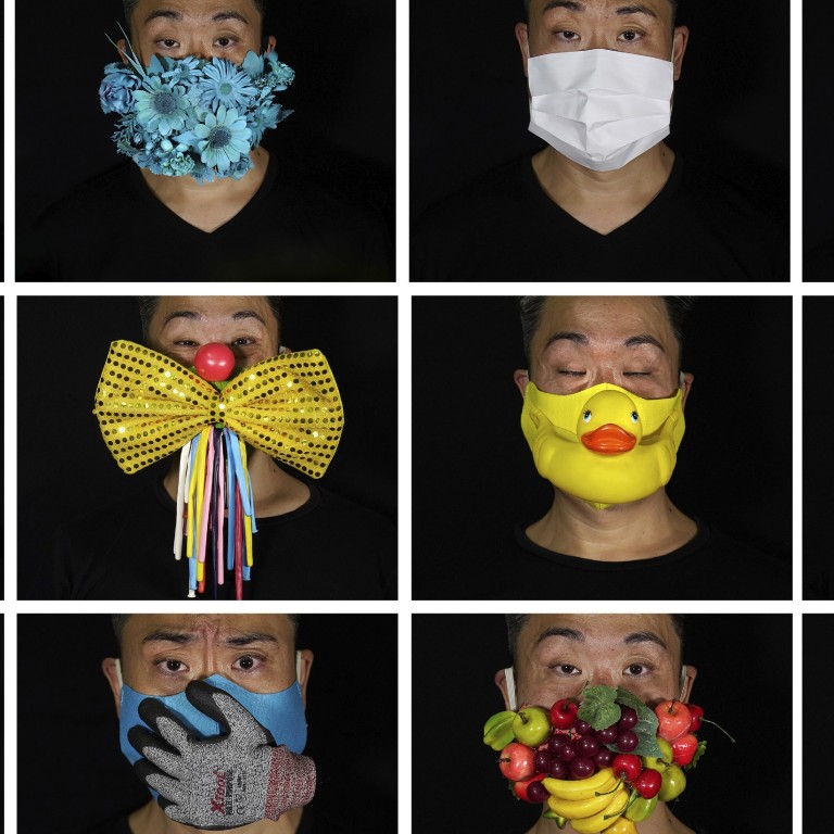 Artistic Face Masks Reflect The Covid 19 Pandemic Hong Kong Politics And Life South China Morning Post