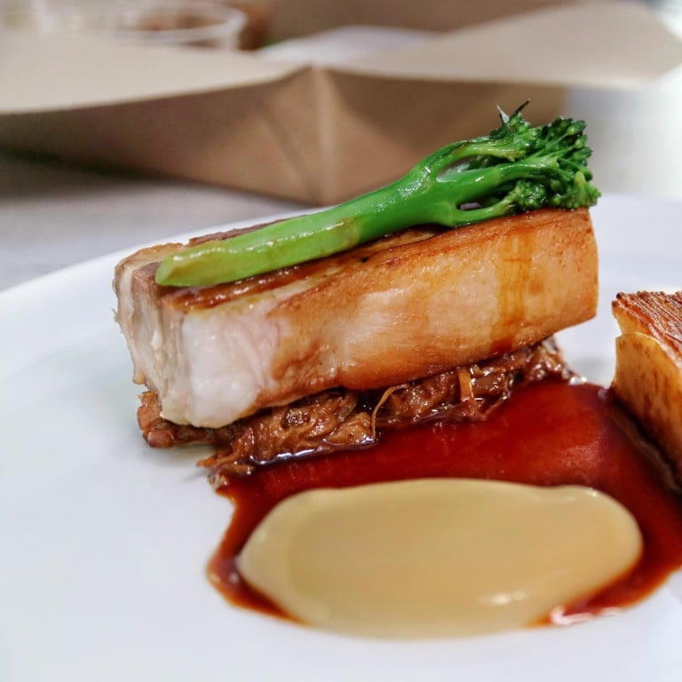 In Hong Kong, fine dining is evolving, with deliveries available from restaurants like Roganic while evening dining restrictions are enforced. Photo: Roganic Hong Kong